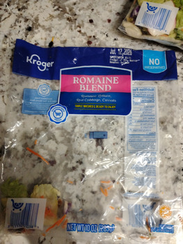 مراجعة المستهلك - سلامة الغذاء Kroger, Stoneridge Drive, Gahanna, OH, USA Purchase bagged Kroger salad and my family had explosive... صورة فوتوغرافية #2