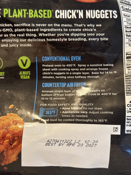 Avis du consommateur - Sécurité alimentaire Fred Meyer, Maple Valley Black Diamond Rd SE, Maple Valley, WA, USA I purchased the “Gardein—Ultimat... photo #2