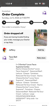Consumer Review - Food Safety Taco Bell, Milan Avenue, Norwalk, OH, USA I ate there on July 7 and in July 10. photo #2