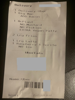 Consumer Review - Food Safety McDonalds Belle Vale, Childwall Valley Road, Liverpool, UK I ate a McPlant meal from  McDonalds from... photo #4