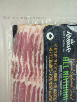 Rappel d'aliments Smoked Bacon recalled because was Imported without Import Reinspection Maple Leaf Foods, Inc., based... photo #2