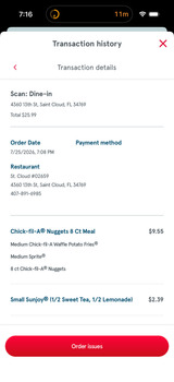 消费者评论 - 食品安全 Chick-fil-A, 13th Street, St. Cloud, FL, USA On Saturday July 25th my nephew had nuggets, fries and... 照片 #2