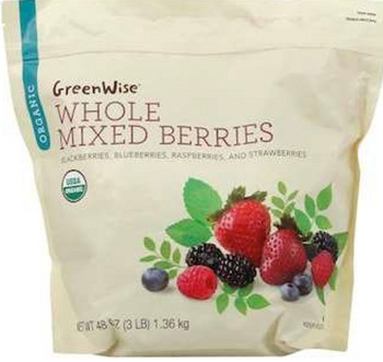 Erinnert GreenWise Organic IQF Frozen Blueberries and Whole Mixed Berries recalled due to E. coli Update Date... Foto #4