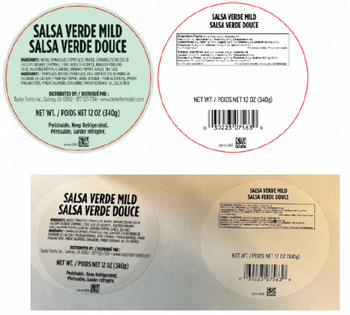 召回 Taylor Fresh Foods Recalls Products Made With Jalapeno Peppers due to Salmonella Update Date: 15 Sep... 照片 #4