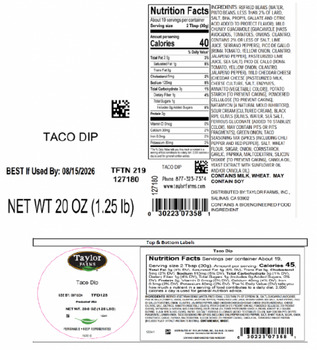 召回 Taylor Fresh Foods Recalls Products Made With Jalapeno Peppers due to Salmonella Update Date: 15 Sep... 照片 #15