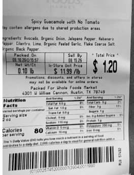 الاستدعاء Whole Foods Market recalled Jalapeño Contained Products due to Salmonella Details
- Product Name/Br... صورة فوتوغرافية #20