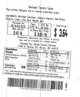 الاستدعاء Whole Foods Market recalled Jalapeño Contained Products due to Salmonella Details
- Product Name/Br... صورة فوتوغرافية #5