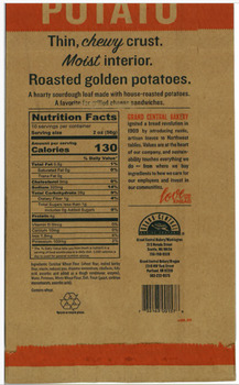 Food Recall Grand Central Bakery Potato Sourdough Bread recalled due to Metal Contamination Grand Central Bakery... photo #2
