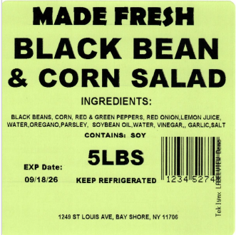 Recalls Made Fresh Salads Deli Style Salads and Cream Cheese recalled due to Listeria Product Name: Made Fre... photo #42