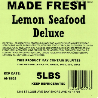 Recalls Made Fresh Salads Deli Style Salads and Cream Cheese recalled due to Listeria Product Name: Made Fre... photo #38