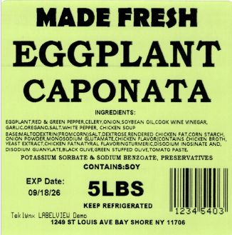 Recalls Made Fresh Salads Deli Style Salads and Cream Cheese recalled due to Listeria Product Name: Made Fre... photo #72