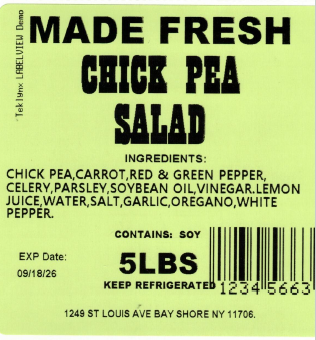 Recalls Made Fresh Salads Deli Style Salads and Cream Cheese recalled due to Listeria Product Name: Made Fre... photo #71