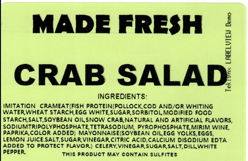 Recalls Made Fresh Salads Deli Style Salads and Cream Cheese recalled due to Listeria Product Name: Made Fre... photo #70