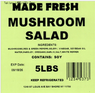 Recalls Made Fresh Salads Deli Style Salads and Cream Cheese recalled due to Listeria Product Name: Made Fre... photo #62