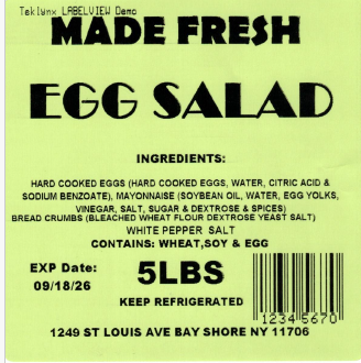 Recalls Made Fresh Salads Deli Style Salads and Cream Cheese recalled due to Listeria Product Name: Made Fre... photo #60