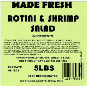 Recalls Made Fresh Salads Deli Style Salads and Cream Cheese recalled due to Listeria Product Name: Made Fre... photo #17