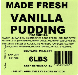 Recalls Made Fresh Salads Deli Style Salads and Cream Cheese recalled due to Listeria Product Name: Made Fre... photo #6