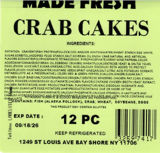Recalls Made Fresh Salads Deli Style Salads and Cream Cheese recalled due to Listeria Product Name: Made Fre... photo #5