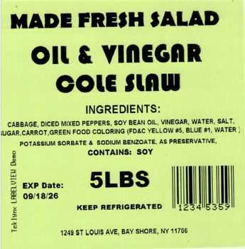 Recalls Made Fresh Salads Deli Style Salads and Cream Cheese recalled due to Listeria Product Name: Made Fre... photo #47
