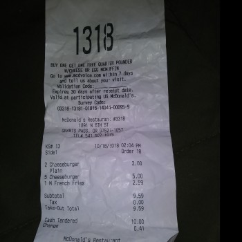 McDonald's, North 6th Street, Grants Pass, Oregon, USA photo-142067 Got Food Poisoning? Report it now