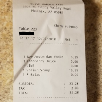 Olive Garden Italian Restaurant, West Happy Valley Road, Phoenix, AZ, USA photo-154211 Got Food Poisoning? Report it now