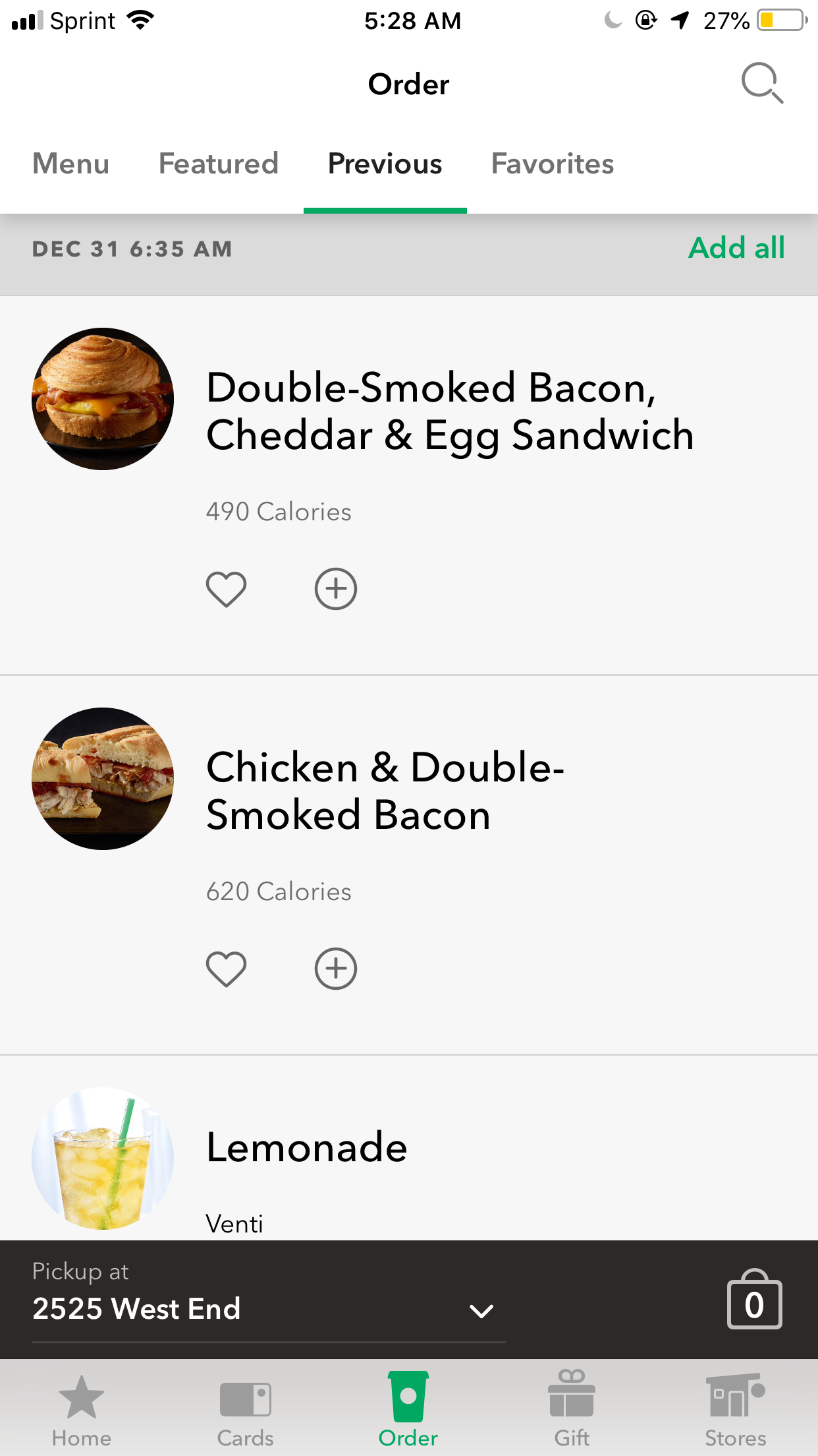 Starbucks, 2521 West End Avenue, Nashville, TN, USA photo-156575 Got Food Poisoning? Report it now