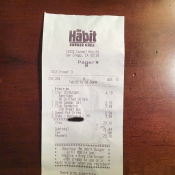 The Habit Burger Grill, Carmel Mountain Road, San Diego, CA, USA photo #1