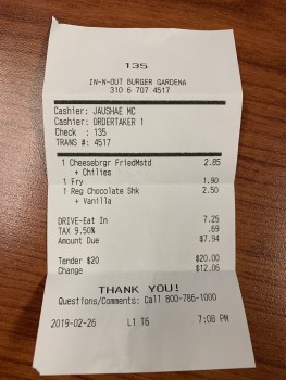 In-N-Out Burger, Artesia Boulevard, Gardena, CA, USA photo #1