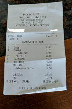 MoJoe's Burger Joint, Glenwood Avenue, Raleigh, NC, USA photo #1