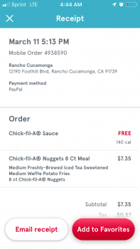 Chick-fil-A, East Foothill Boulevard, Rancho Cucamonga, CA, USA photo #1