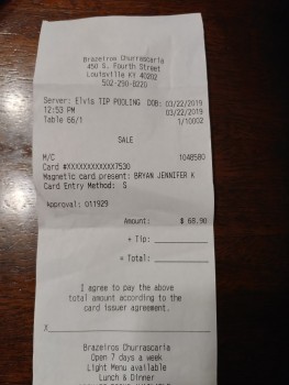 Brazeiros Louisville - Brazilian Steakhouse, South 4th Street, Louisville, KY, USA Foto #1