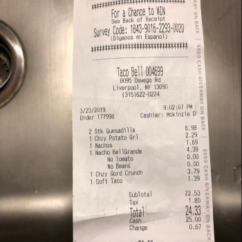 Taco Bell, 8095 Oswego Rd, Liverpool, NY 13090, USA photo #1