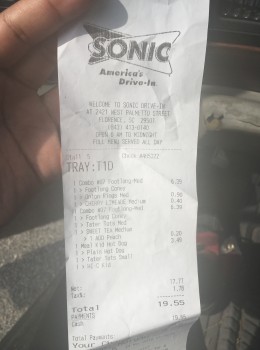 Sonic Drive-In, West Palmetto Street, Florence, SC, USA photo #1