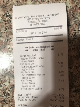 Boston Market, Riverside Drive, Burbank, CA, USA 照片 #1