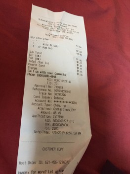 Subway, Leila Avenue, Winnipeg, MB, Canada photo #1