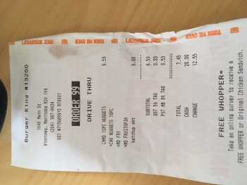 Burger King, 1640, Main Street, Winnipeg, Manitoba, Canada photo #1