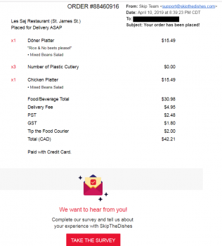 Les Saj Restaurant, Saint James Street, Winnipeg, MB, Canada photo #1