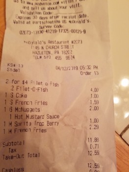 McDonald's, North Church Street, Hazleton, PA, USA photo #1