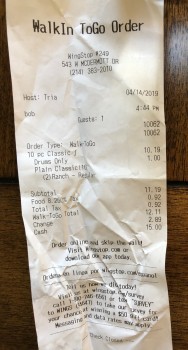 Wingstop, West McDermott Drive, Allen, Texas, USA photo #1