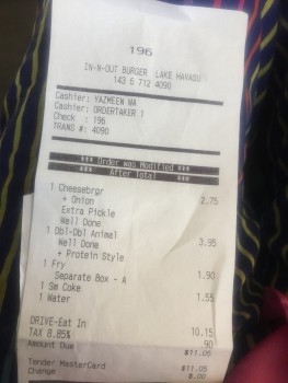 In-N-Out Burger, London Bridge Road, Lake Havasu City, AZ, USA photo #1