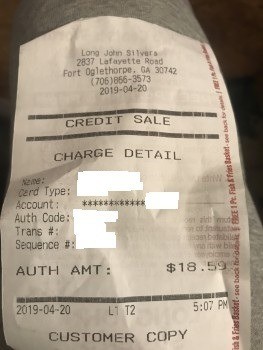 Long John Silver's, Lafayette Road, Fort Oglethorpe, GA, USA foto #1