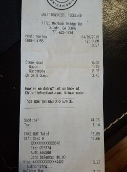 Chipotle Mexican Grill, Medlock Bridge Road, Duluth, GA, USA photo #1