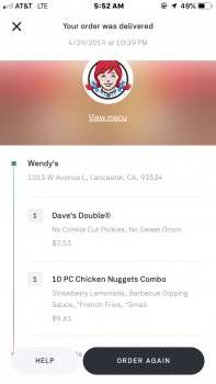 Wendy's, West Avenue L, Lancaster, CA, USA foto #1