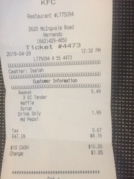 KFC, McIngvale Road, Hernando, MS, USA photo #1