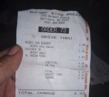 Burger King, 1650, Belmont Ave, Baltimore, MD, USA Foto #1