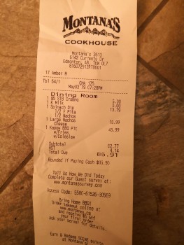 Montana's, 6142 Currents Drive Northwest, Edmonton, AB T6W 0L7, Canada photo #1