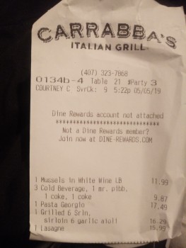 Carrabba's Italian Grill, Saint Johns Parkway, Sanford, Florida, USA Foto #1