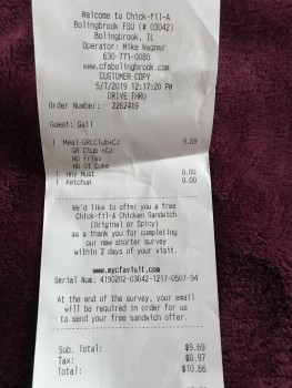 Chick-fil-A, North Weber Road, Bolingbrook, IL, USA photo #1