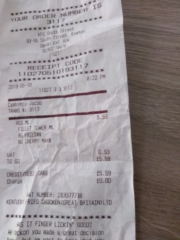 KFC, South Street, Exeter, UK photo #1