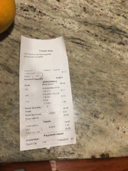 Falafel STOP, Sunnyvale Saratoga Road, Sunnyvale, CA, USA foto #1